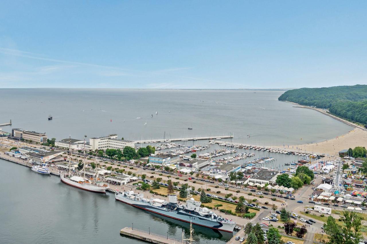 Apartamento Sea Towers Gdynia Exterior foto