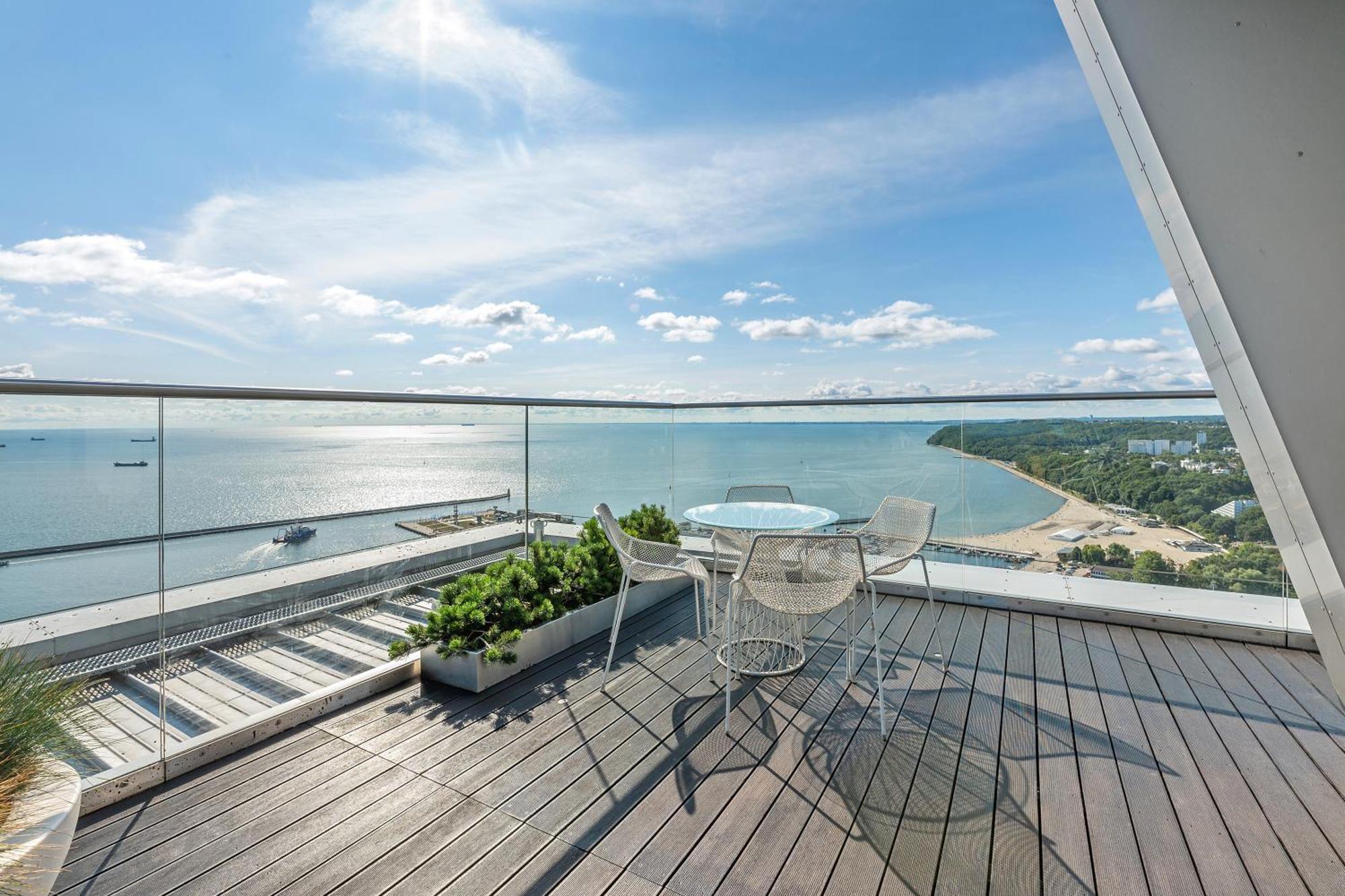 Apartamento Sea Towers Gdynia Exterior foto