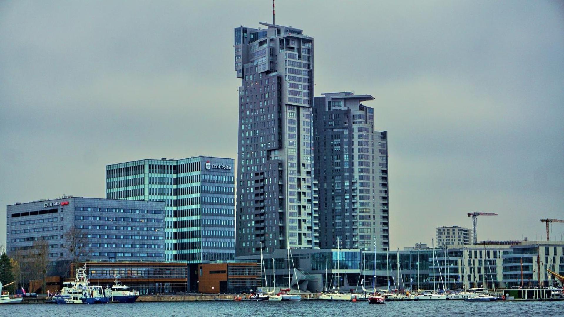 Apartamento Sea Towers Gdynia Exterior foto